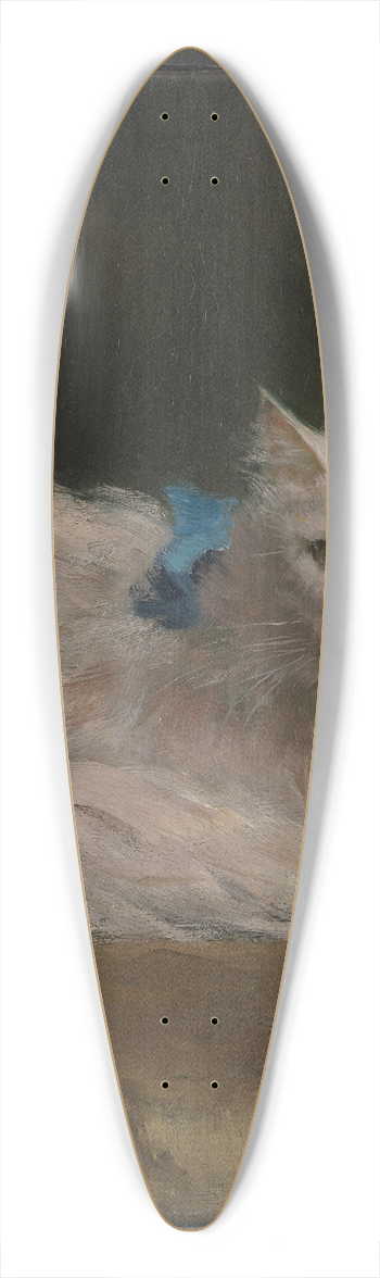 Ferdinand Oldewelt - Angorakat 39.3 inch art pintail longboard deck