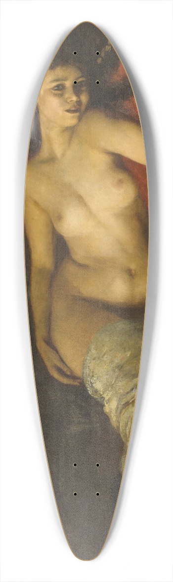 Fernand Cormon - Javanaise tendue 39.3 inch art pintail longboard deck