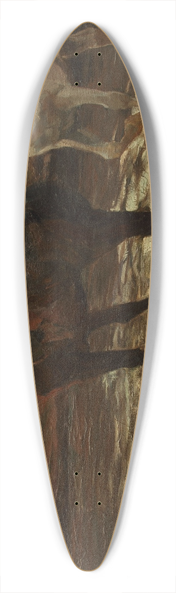 Fernando Fader - Caballos 39.3 inch art pintail longboard deck