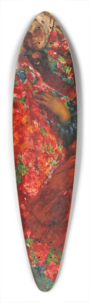 Filipp Malyavin - Peasant Women 39.3 inch art pintail longboard deck