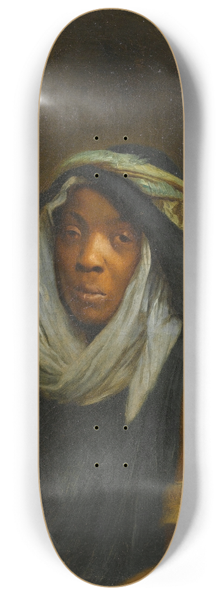 Jean-Lon Grme - The black servant girl 8.25 inch art skate deck