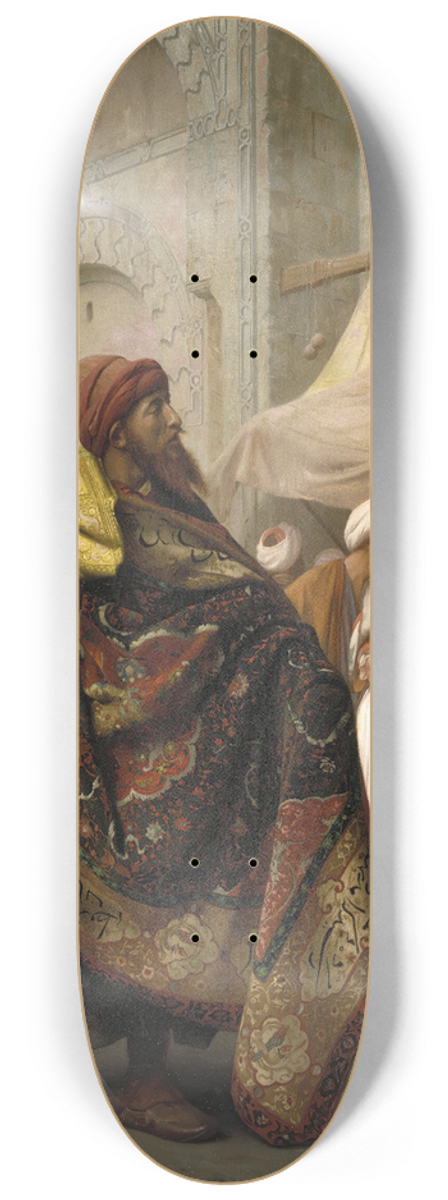 Jean-Lon Grme - The Carpet Merchant Of Cairo 8.25 inch art skate deck