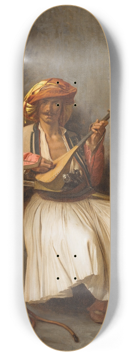 Jean-Lon Grme - The Lute Player 8.25 inch art skate deck