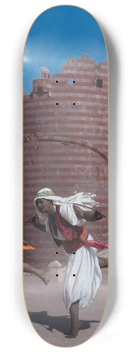 Jean-Lon Grme - The runners of the Pasha 8.25 inch art skate deck