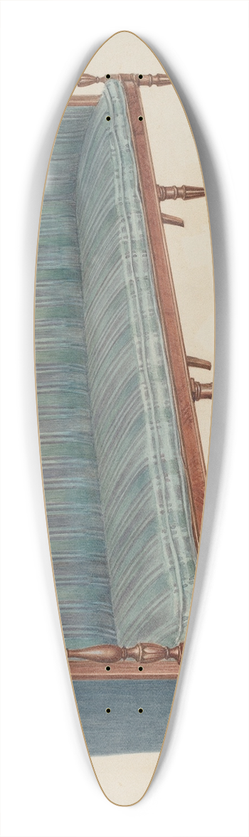 Florence Choate - Sofa 39.3 inch art pintail longboard deck