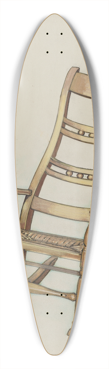 Florence Truelson - Colonial Rocking Chair 39.3 inch art pintail longboard deck