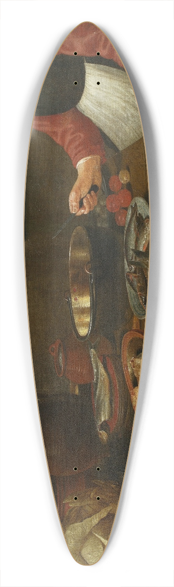 Floris van Schooten - Kitchen interior 39.3 inch art pintail longboard deck