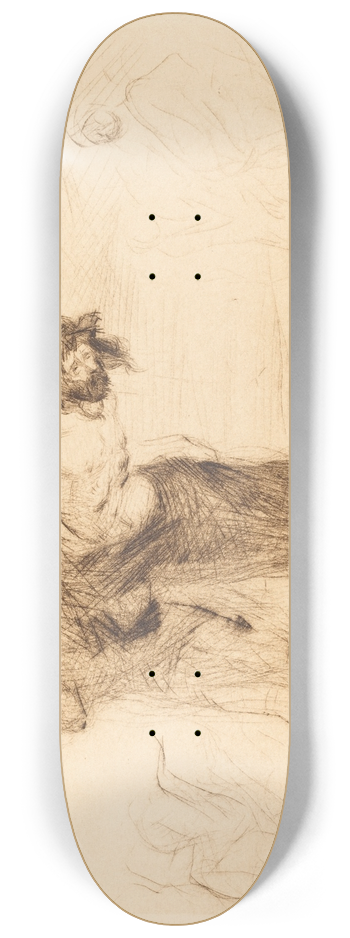 Jean-Louis Forain - Christ Stripped of His Clothes 8.25 inch art skate deck