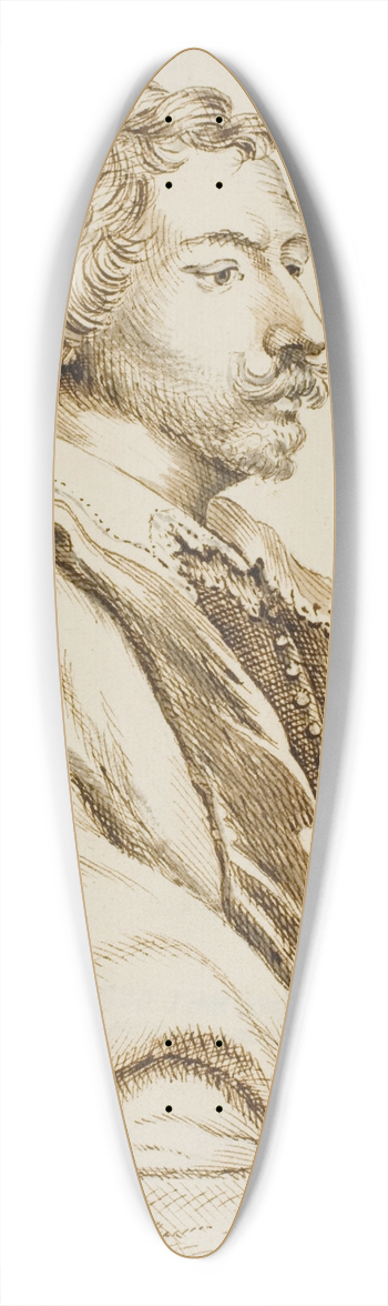 Follower of Anthony van Dyck - Cornelis Schut 39.3 inch art pintail longboard deck