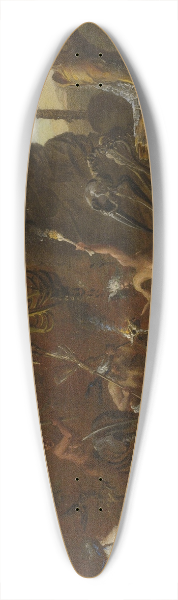 Follower of Salvator Rosa - WITCHCRAFT SCENE 39.3 inch art pintail longboard deck