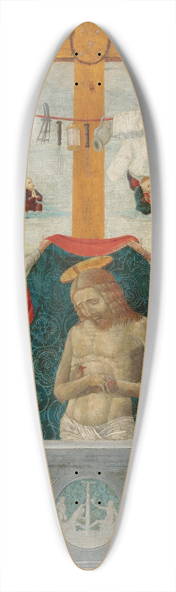 Francesco Benaglio - Imago Pietatis 39.3 inch art pintail longboard deck