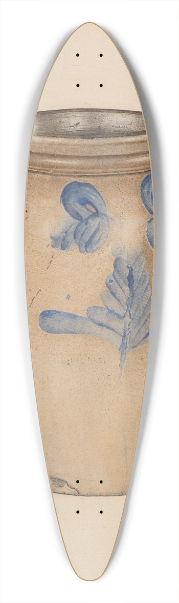 Frances Godfrey - Pickle Jar 39.3 inch art pintail longboard deck