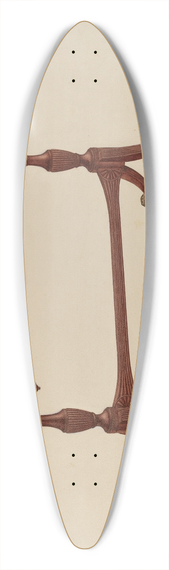 Francis Borelli - Sofa Table 39.3 inch art pintail longboard deck