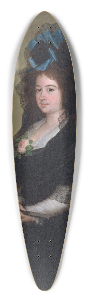 Francisco de Goya - Narcisa Baraana de Goicoechea 39.3 inch art pintail longboard deck