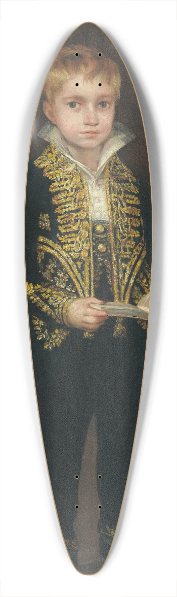 Francisco de Goya - Victor Guye 39.3 inch art pintail longboard deck