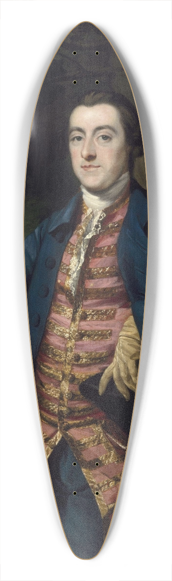 Francis Cotes - Dr. Connell 39.3 inch art pintail longboard deck