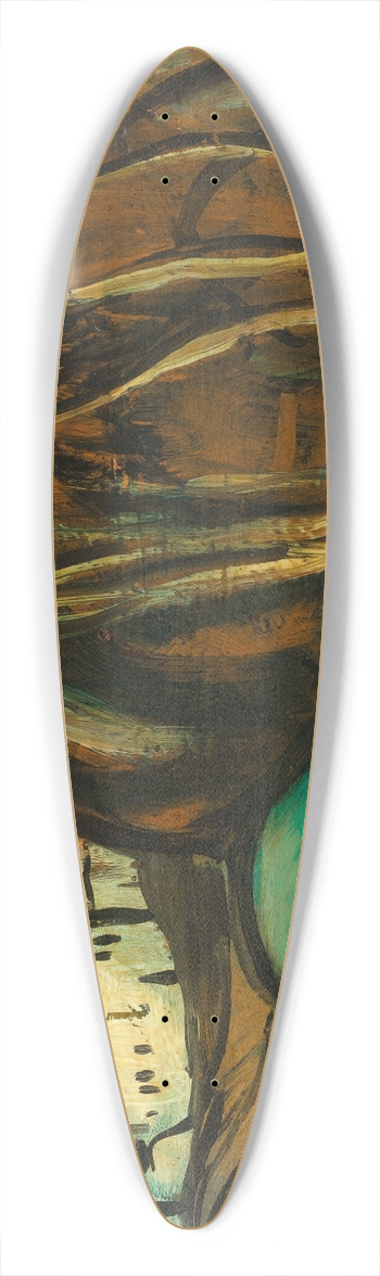 Francis Picabia - Paysage 39.3 inch art pintail longboard deck