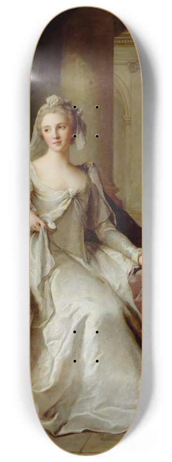 Jean-Marc Nattier - Madame Henriette de France as a Vestal Virgin 8.25 inch art skate deck