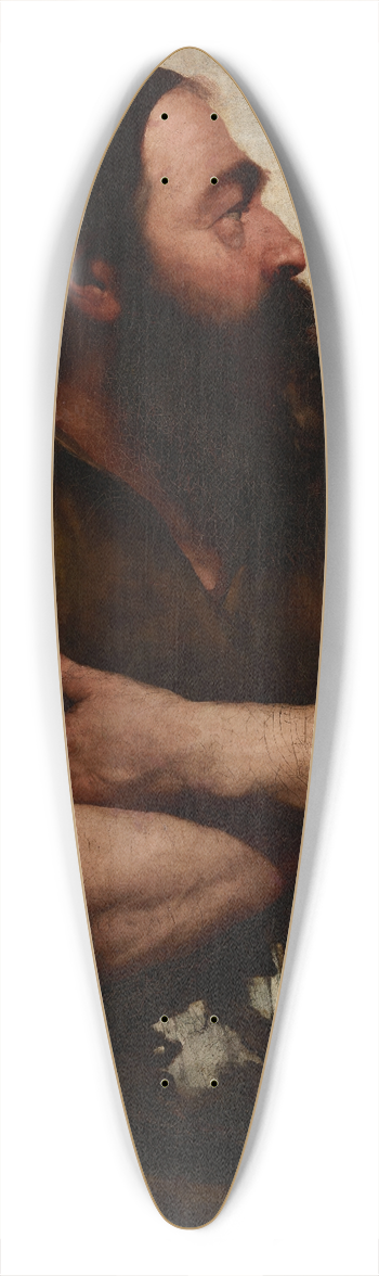Franciszek Teodor Ejsmond - Blacksmith 39.3 inch art pintail longboard deck