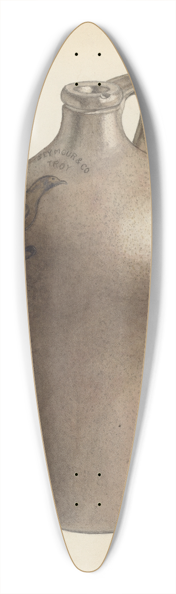 Frank Fumagalli - Jug 39.3 inch art pintail longboard deck