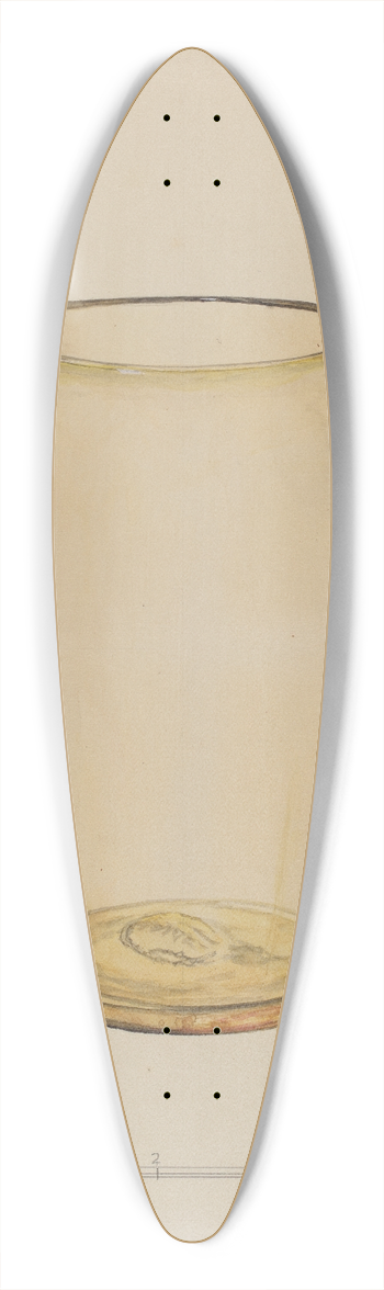 Frank Fumagalli - Mug 39.3 inch art pintail longboard deck