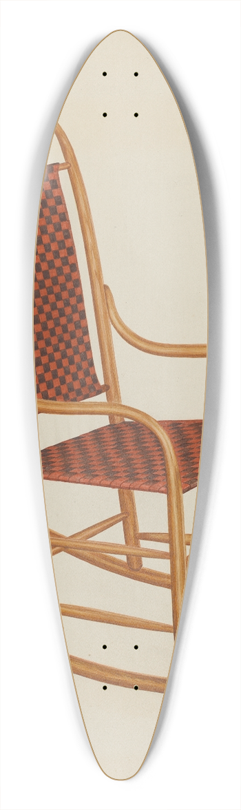 Frank Gutting - Rocking Chair 39.3 inch art pintail longboard deck