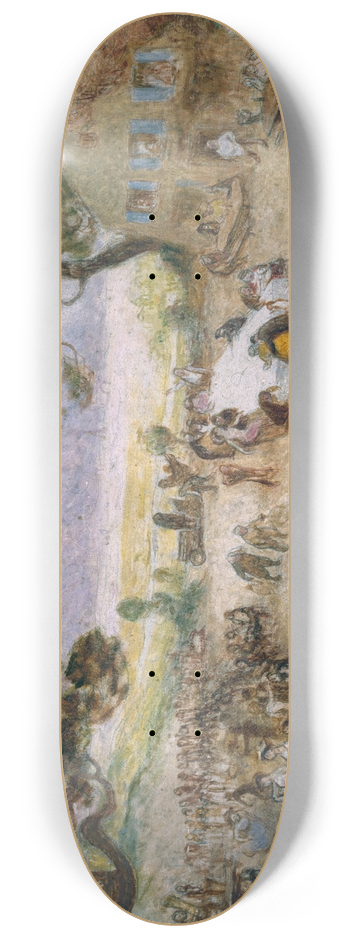 Jean Veber - Fte champtre 8.25 inch art skate deck