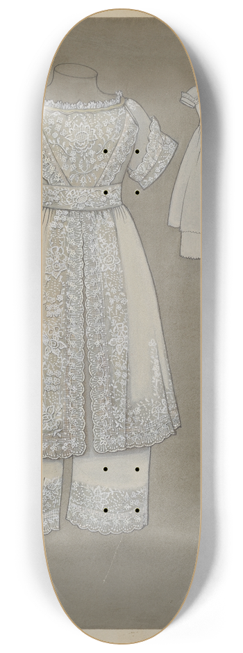 Jean Peszel - Childs Dress 8.25 inch art skate deck