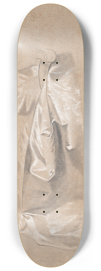 Jens Juel - Studie af en silkenederdel 8.25 inch art skate deck