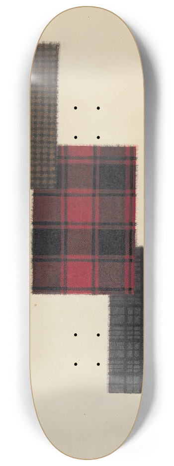 Jerry Guinta - Zoar Cloth Samples 8.25 inch art skate deck