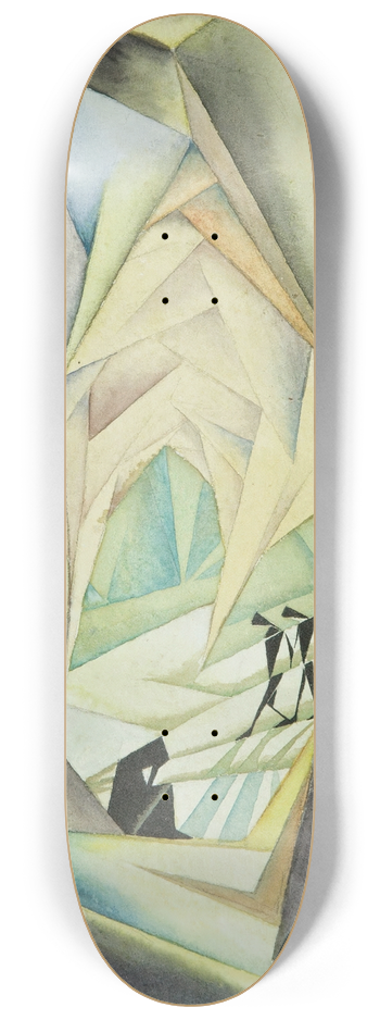 Jerzy Hulewicz - Kompozycja 8.25 inch art skate deck