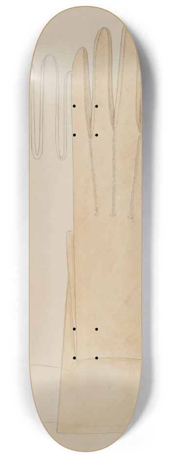 Jessie M. Benge - Gloves 8.25 inch art skate deck