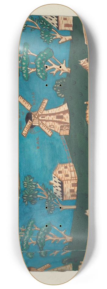 Jessie M. Youngs - Bandbox or Hat Box 8.25 inch art skate deck