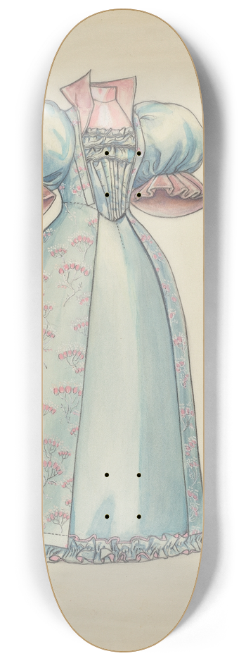 Jean Peszel - Reception Gown 8.25 inch art skate deck