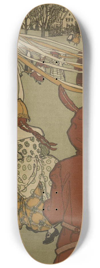 Jessie Willcox Smith - May 8.25 inch art skate deck
