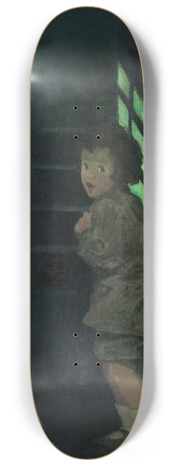 Jessie Willcox Smith - The Dark 8.25 inch art skate deck