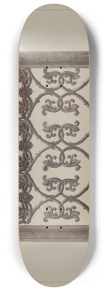 J. Howard Iams - Fence Panel 8.25 inch art skate deck