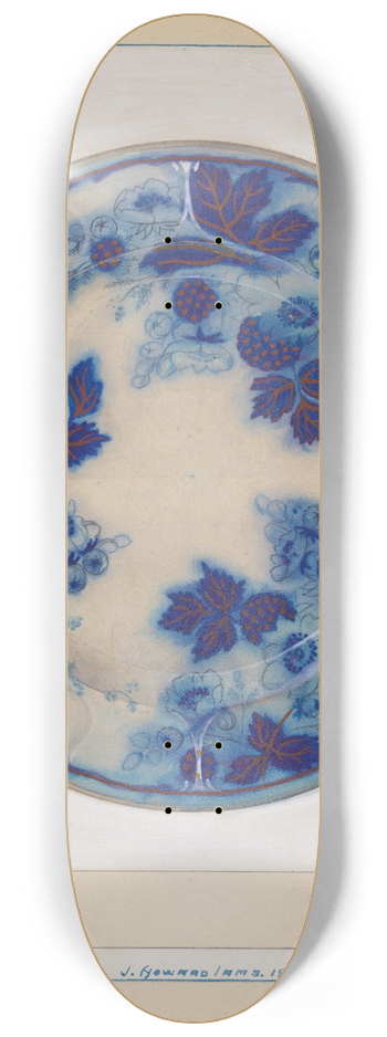 J. Howard Iams - Plate 8.25 inch art skate deck