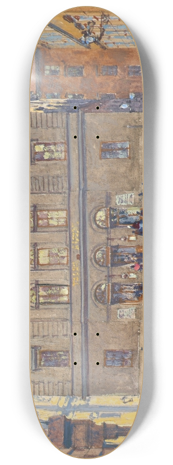 Jindich Tomec - Das Postsparkassengebude in Wien 8.25 inch art skate deck