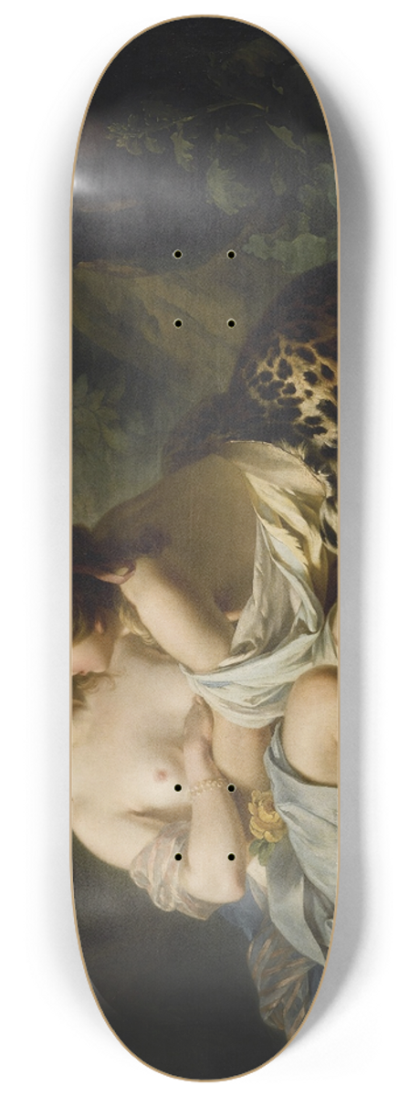 Jean-Simon Berthlemy - Jupiter, In The Guise Of Diana, And Callisto 8.25 inch art skate deck