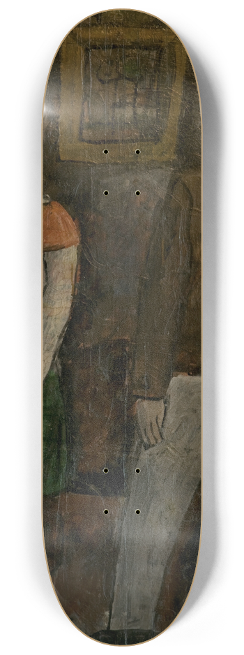 Joaqun Torres-Garca - Figuras 8.25 inch art skate deck