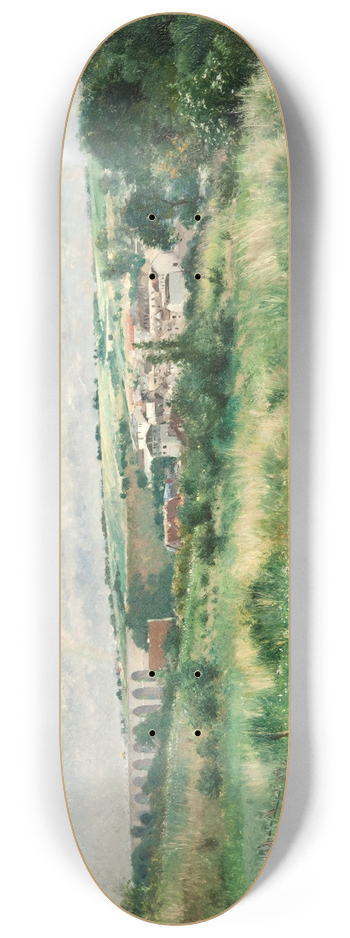 Johan Ericson - Landscape from Meudon 8.25 inch art skate deck