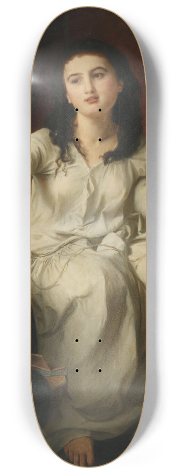Johann Baptist Reiter - Blumengru am Morgen 8.25 inch art skate deck
