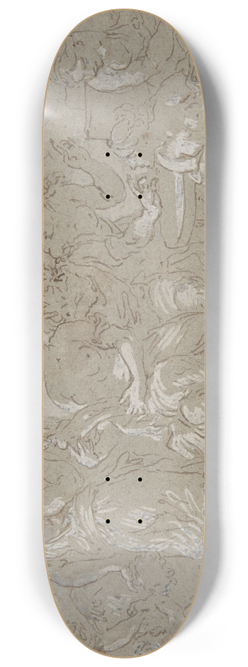 Johann Carl Loth - Solomon 8.25 inch art skate deck