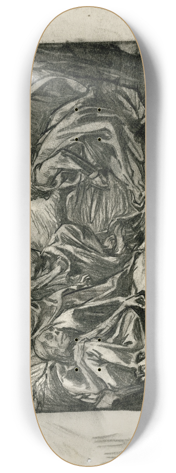 Johannes Josephus Aarts - Macbeth, Banquo en de drie hekse 8.25 inch art skate deck