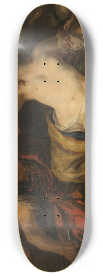 Johann Michael Rottmayr - Tarquinius und Lucretia 8.25 inch art skate deck