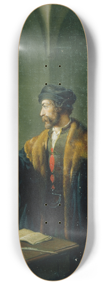 Johann Peter Krafft - Faust am Ostermorgen 8.25 inch art skate deck