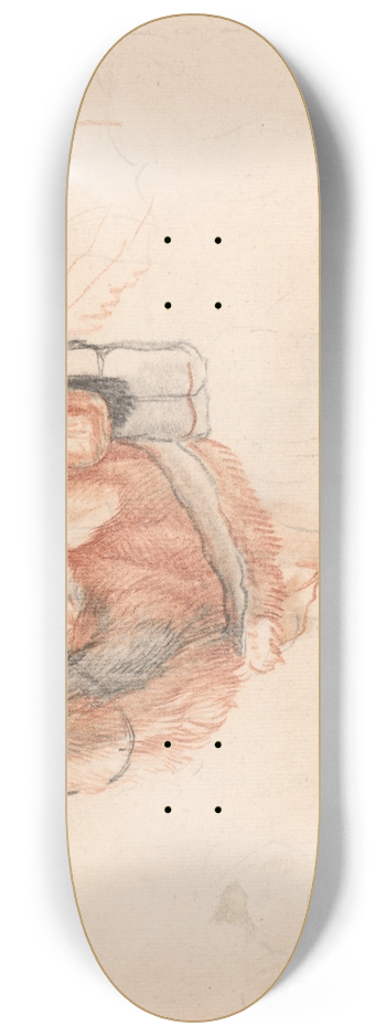 Johann Rudolph Schellenberg - Camel 8.25 inch art skate deck