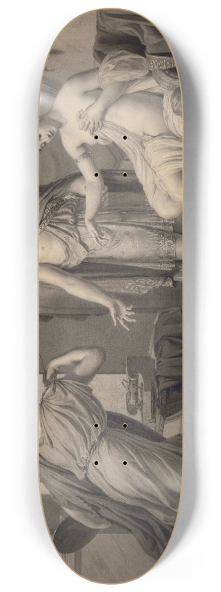 Jerome-Martin Langlois - Alexander Ceding Campaspe to Apelles 8.25 inch art skate deck