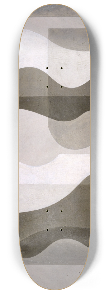 Jessica Dismorr - Superimposed Forms 8.25 inch art skate deck